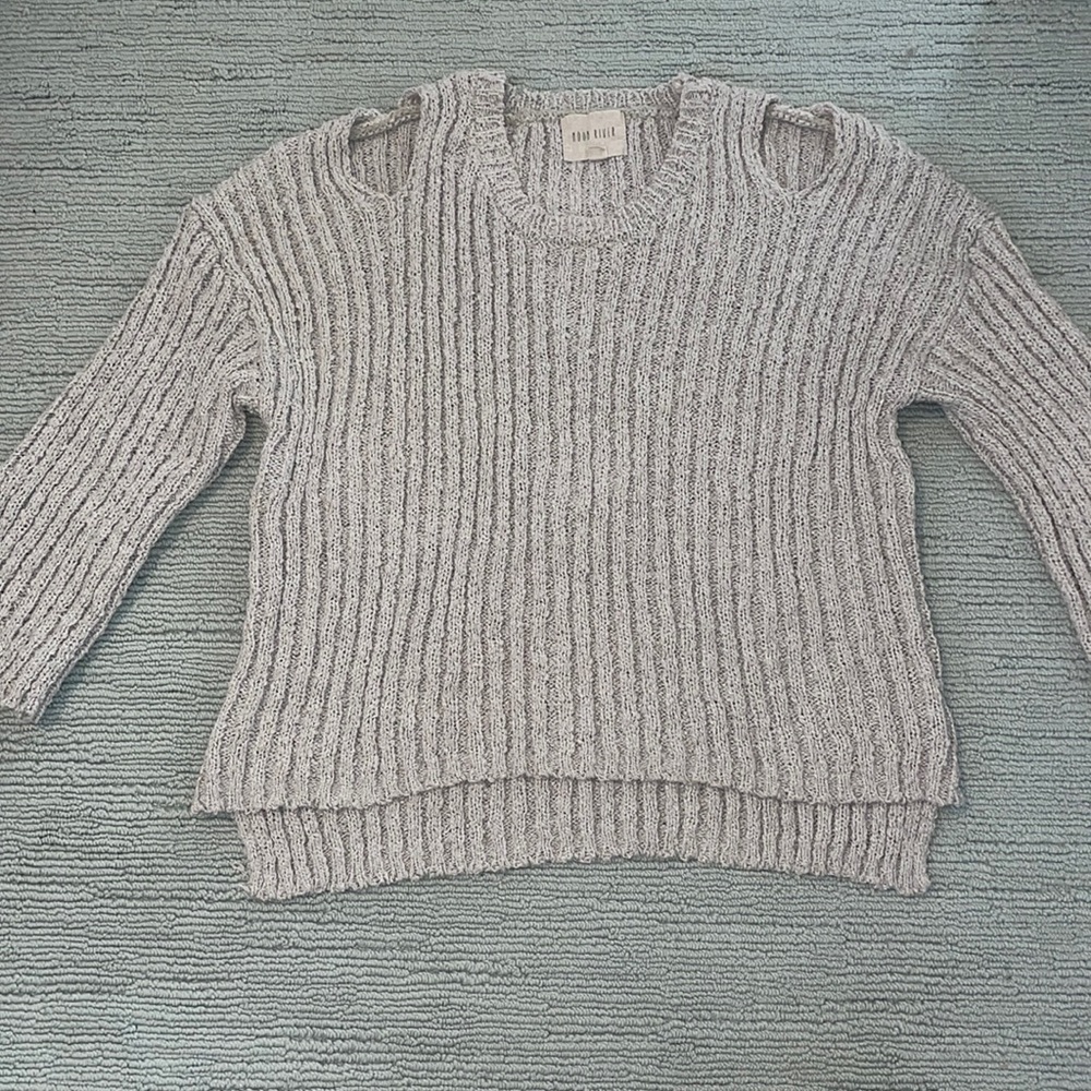 🤍Open Shoulder Knit Sweater🤍